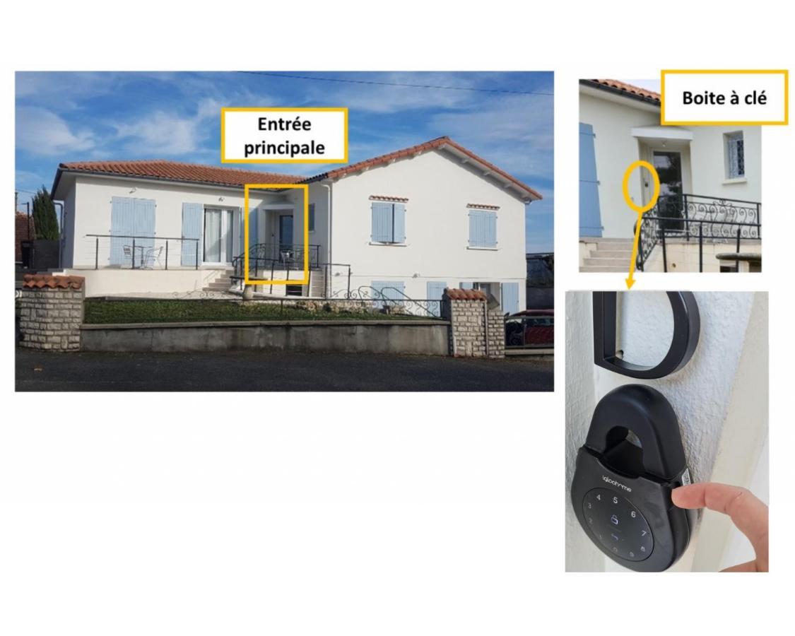 A1 Sweet Homes Angouleme L Secteur Sillac L Parking Gratuit - Animaux Acceptes Eksteriør billede